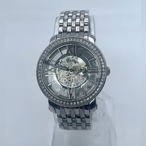 Fossil ME3059 curiosity mechanical stainless steel watch